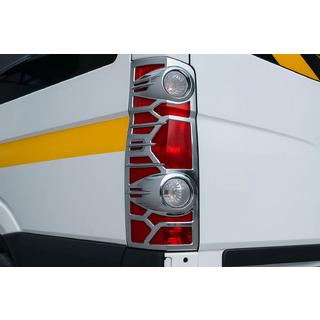 Capace Cromate Stopuri (2 buc, plastic) Volkswagen Crafter 2006-2016 foto 1