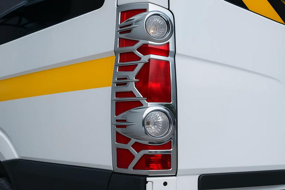 Volkswagen Crafter 2006-2016 Capace Cromate Stopuri (2 buc, plastic) Foto 1