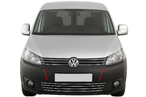 Volkswagen Caddy 2010-2015 Grila bara din inox monobloc foto 1