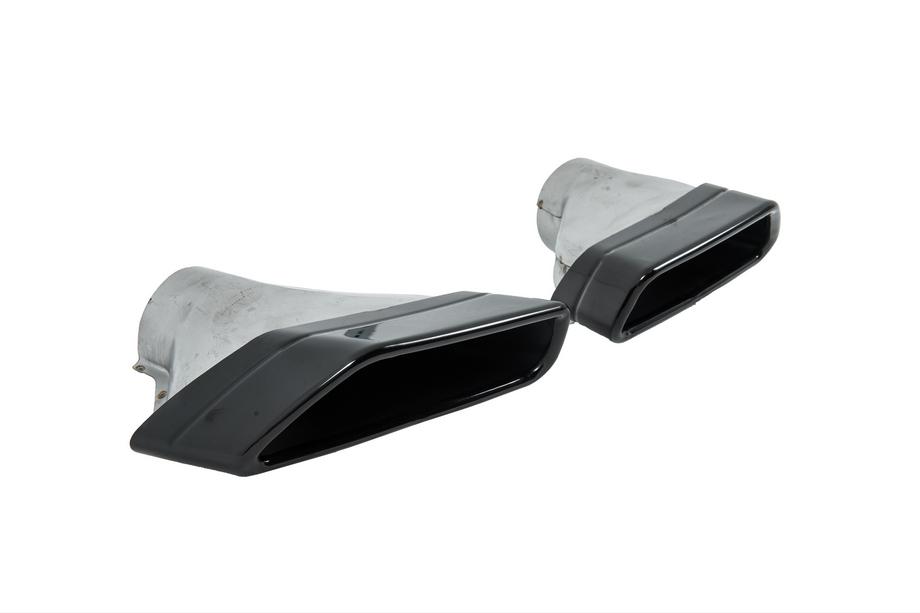 BMW Seria 5 G30/G31 2017–2023 Ornamente terminale evacuare M-Performance Black (2 buc) Foto 8