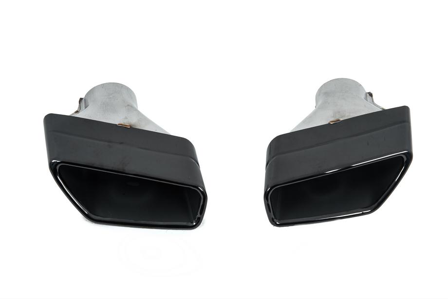 BMW Seria 5 G30/G31 2017–2023 Ornamente terminale evacuare M-Performance Black (2 buc) Foto 10