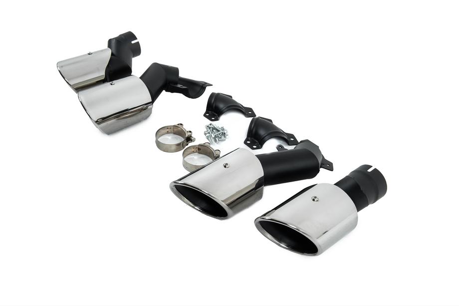 BMW X6 G06 2019–2027 Ornamente toba V2 Silver in stil X6M F96 Foto 3