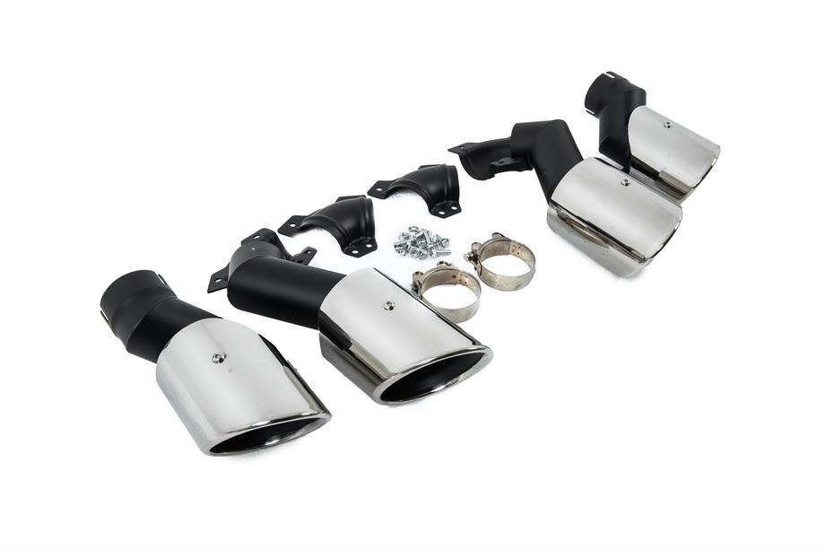 BMW X6 G06 2019–2027 Ornamente toba V2 Silver in stil X6M F96 Foto 4