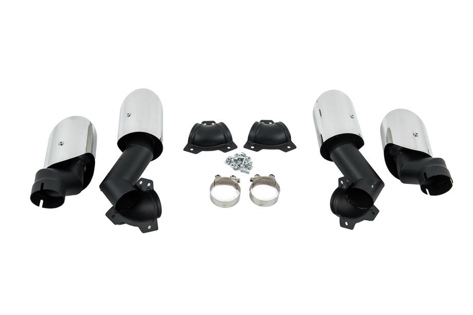 BMW X6 G06 2019–2027 Ornamente toba V2 Silver in stil X6M F96 Foto 5