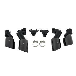 Ornamente evacuare V2 Black in stil X6M F96 foto 2