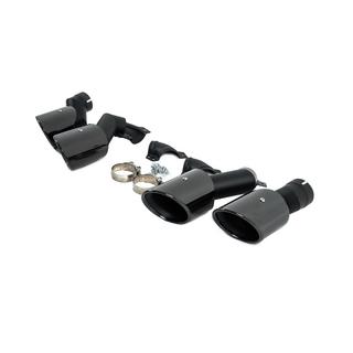 Ornamente evacuare V2 Black in stil X6M F96 foto 3