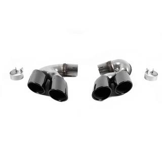 Terminatii evacuare V1 Black in stil X6M F96 BMW X6 G06 2019–2027 foto 2