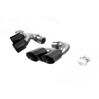 Terminatii evacuare V1 Black in stil X6M F96 BMW X6 G06 2019–2027 foto 3
