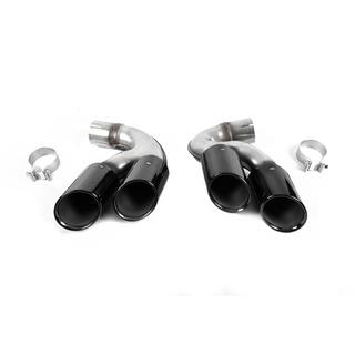 Terminatii evacuare V1 Black in stil X6M F96 BMW X6 G06 2019–2027 foto 1