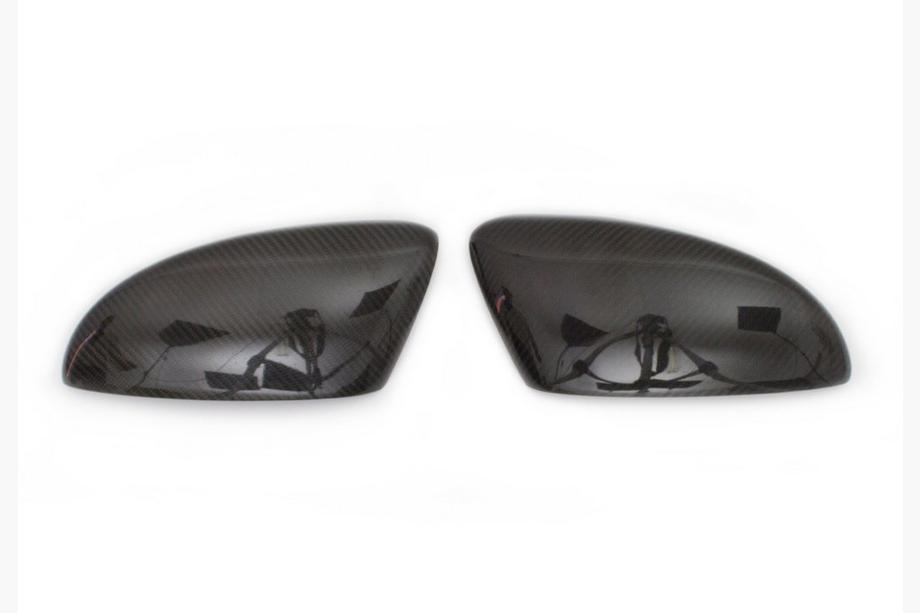 Volkswagen Beetle 2011-2015 Capace Oglinzi (2 buc, Carbon Natural) Foto 3