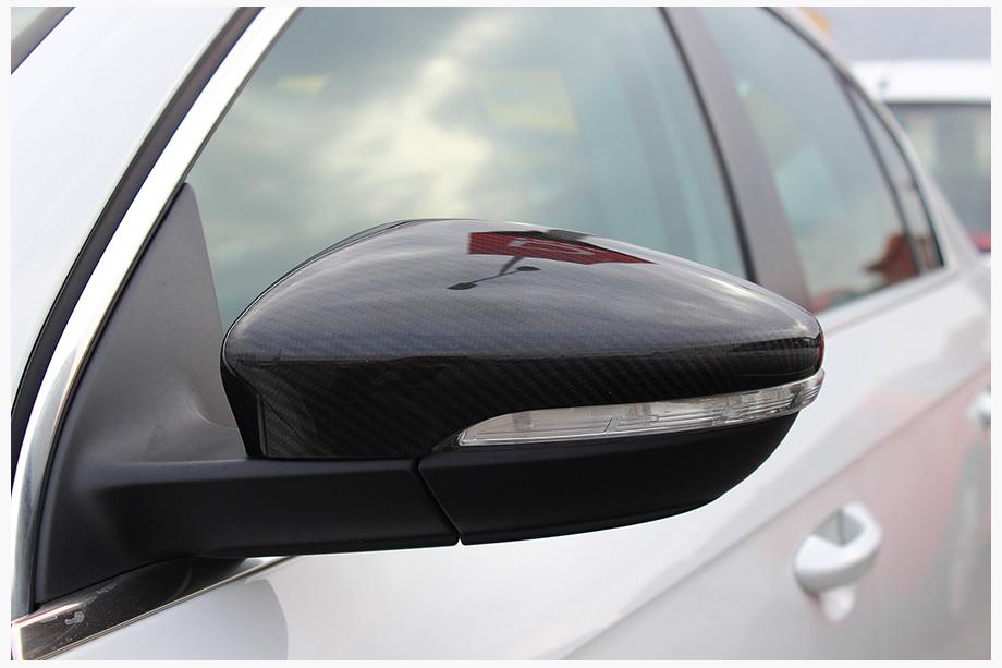 Volkswagen EOS 2011-2016 Capace Oglinzi (2 buc, Carbon Natural) Foto 11