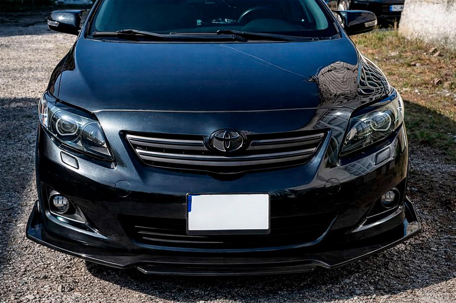 Toyota Camry 2006-2011 Lip frontal Niken Black (ABS) Foto 1
