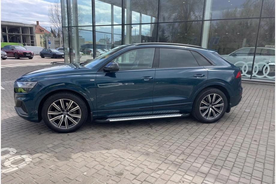 Audi Q8 2018- Praguri laterale Allmond Grey (2 buc., aluminiu) Foto 1