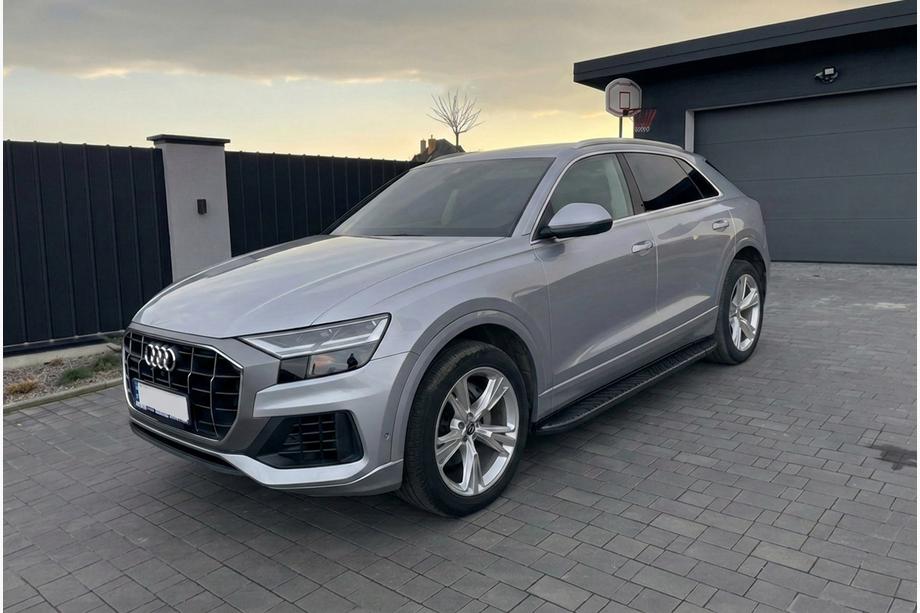 Audi Q8 2018- Praguri laterale Bosphorus Black (2 buc., Aluminiu) Foto 1