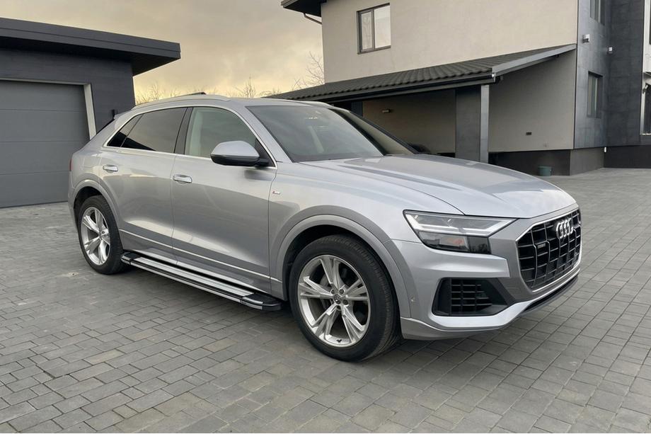 Audi Q8 2018- Rainbow Praguri laterale (2 buc., Aluminiu) Image