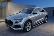 Audi Q8 2018- Praguri Laterale Duru (2 buc, Aluminiu) foto 1