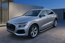 Audi Q8 2018- Praguri Laterale Duru (2 buc, Aluminiu) foto 1