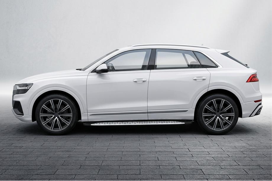 Audi Q8 2018- Praguri Laterale Shining V1 (2 buc, Aluminiu) Foto 1