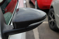 Volkswagen Passat B7 2012-2015 Capace Oglinzi (2 buc, Carbon Natural, pentru EU) foto 9