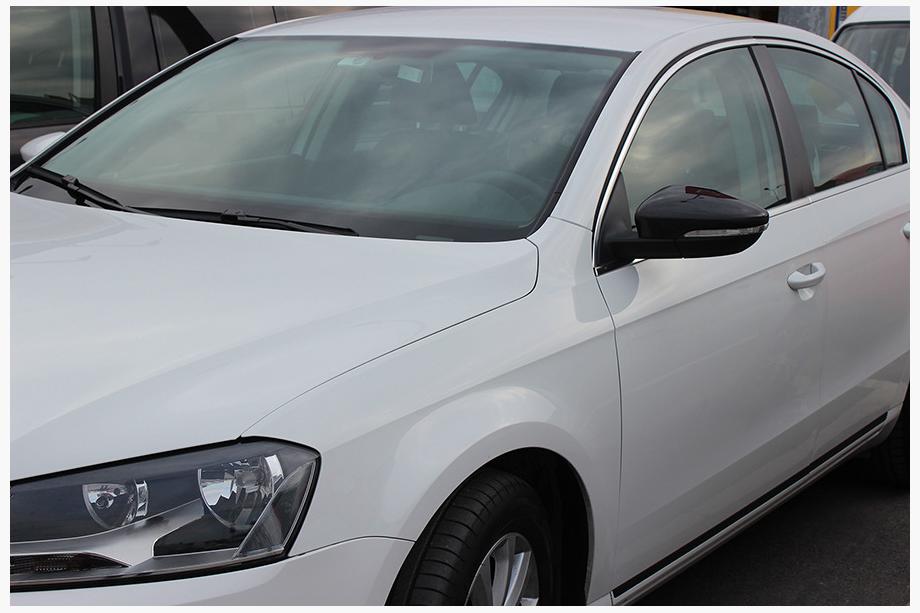 Volkswagen Passat CC 2008-2017 Capace Oglinzi (2 buc, Carbon Natural) Foto 16