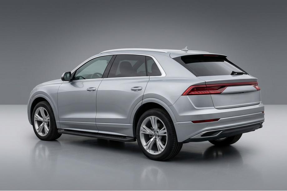 Audi Q8 2018- Praguri laterale Allmond Black (2 buc., Aluminiu) Image