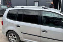 Volkswagen Touran 2010-2015 Bare longitudinale crom foto 2