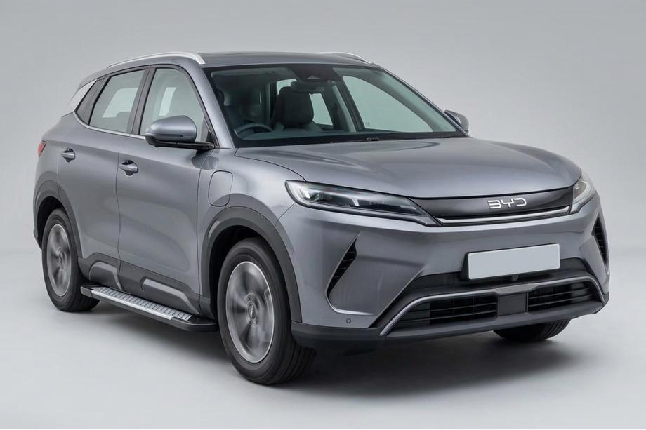BYD Atto 2/Yuan Up 2024– Praguri laterale Allmond Grey (2 buc., aluminiu) Foto 1