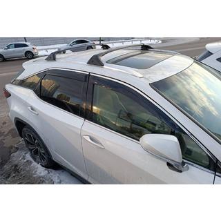 Bare transversale portbagaj pentru sine integrate OEM (2 buc.) Lexus RX 2016-2022 foto 1
