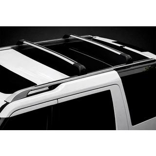 Bare transversale portbagaj pentru sine integrate OEM (2 buc.) Land Rover Discovery III 2004–2009 foto 3