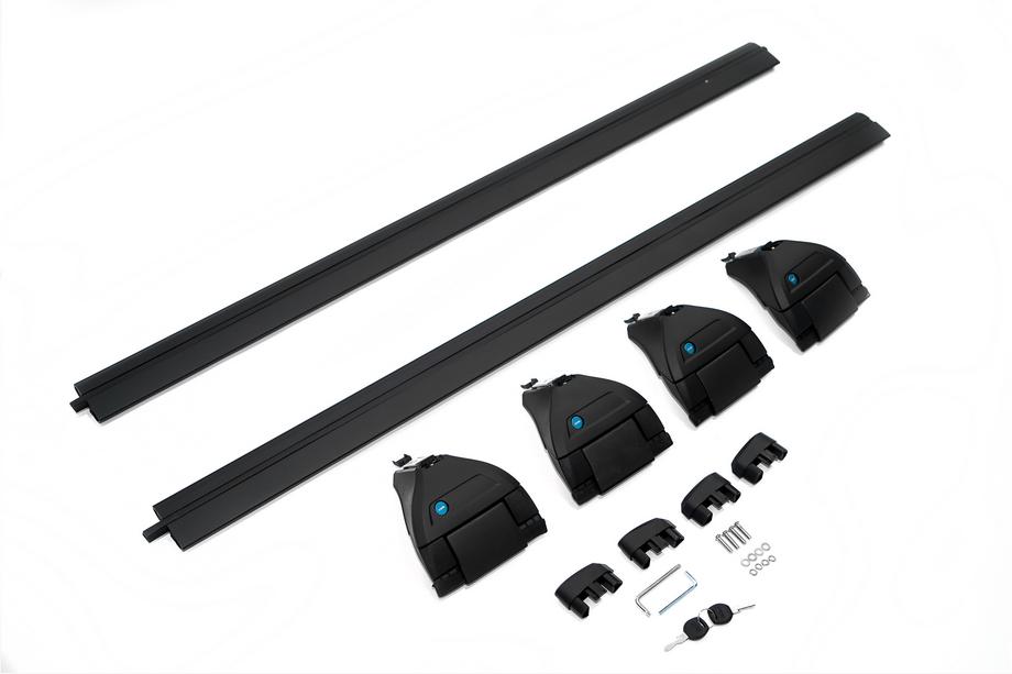 Suzuki Jimny 2018- Bare transversale portbagaj plafon OEM pentru plafon neted (2 buc) Foto 7