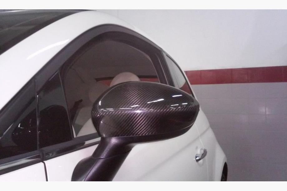 Fiat 500/500L 2013-2022 Capace Oglinzi 2007-2015 (2 buc, Carbon Natural) Foto 3