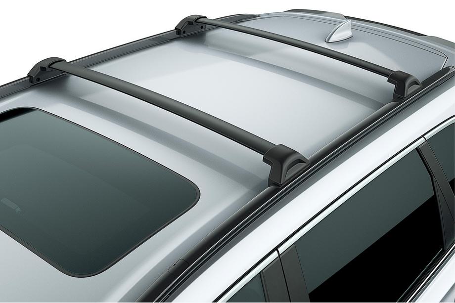 Honda CRV 2022- Relinguri de plafon integrate OEM (Aluminiu) Gri Foto 13