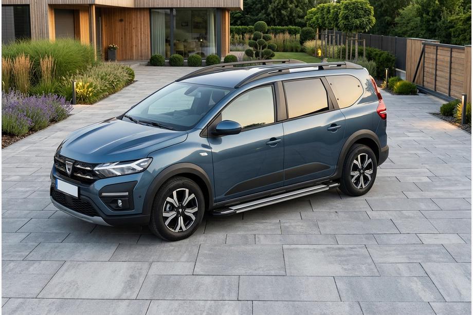 Dacia Jogger 2022- Rainbow Praguri laterale (2 buc., Aluminiu) Foto 1