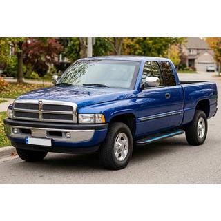 Praguri laterale Maya Blue (2 buc., Aluminiu) Dodge RAM (BR/BE) 1994–2002 foto 1