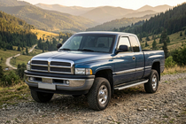 Dodge RAM (BR/BE) 1994–2002 Praguri laterale Fullmond (2 buc., Aluminiu) foto 1