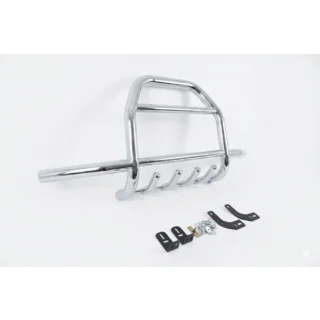 Bull bar QT007-Exclusive (fara inscriptionare, inox) foto 4