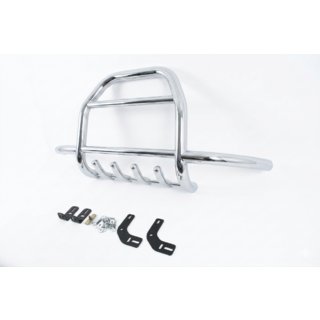 Bull bar QT007-Exclusive (fara inscriptionare, inox) Suzuki Jimny 1998-2018 foto 3