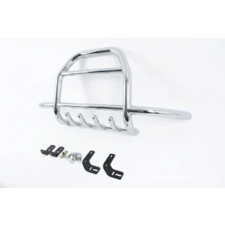 Bull bar QT007-Exclusive (fara inscriptionare, inox) foto 3