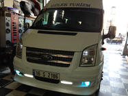 Ford Transit 2000–2014 Lip bara fata (2006-2014, DRL, cu grila) foto 4