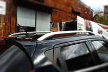 Nissan Juke 2010-2019 Bare longitudinale CROWN (gri mat) foto 3