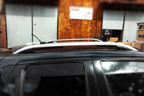 Nissan Juke 2010-2019 Bare longitudinale CROWN (gri mat) foto 1