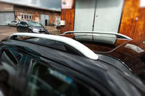 Nissan Juke 2010-2019 Bare longitudinale CROWN (gri mat) foto 2