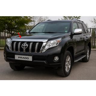 Ornament margine capota (2013-2017) Toyota Land Cruiser Prado 150 2009-2023 foto 1