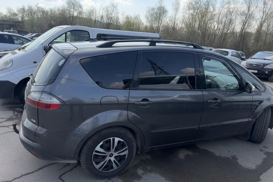 Ford S-Max 2007-2014 Bare longitudinale de plafon negre Image