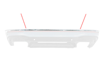 Volkswagen Tiguan 2016-2023 Insert cromat pentru bara spate (central, pentru R 2021-2023) foto 1