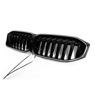 Grile tip rinichi 1-Bar LED (2022+, negru lucios) BMW 3 Series G20/G21 2018- foto 3