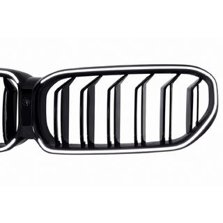 Grile tip rinichi M-Look V1 LED (2021-2023, negru lucios) foto 4