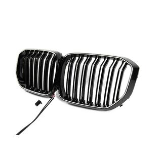 Grile rinichi BMW M-Look LED (2019-2022, negru lucios) foto 2