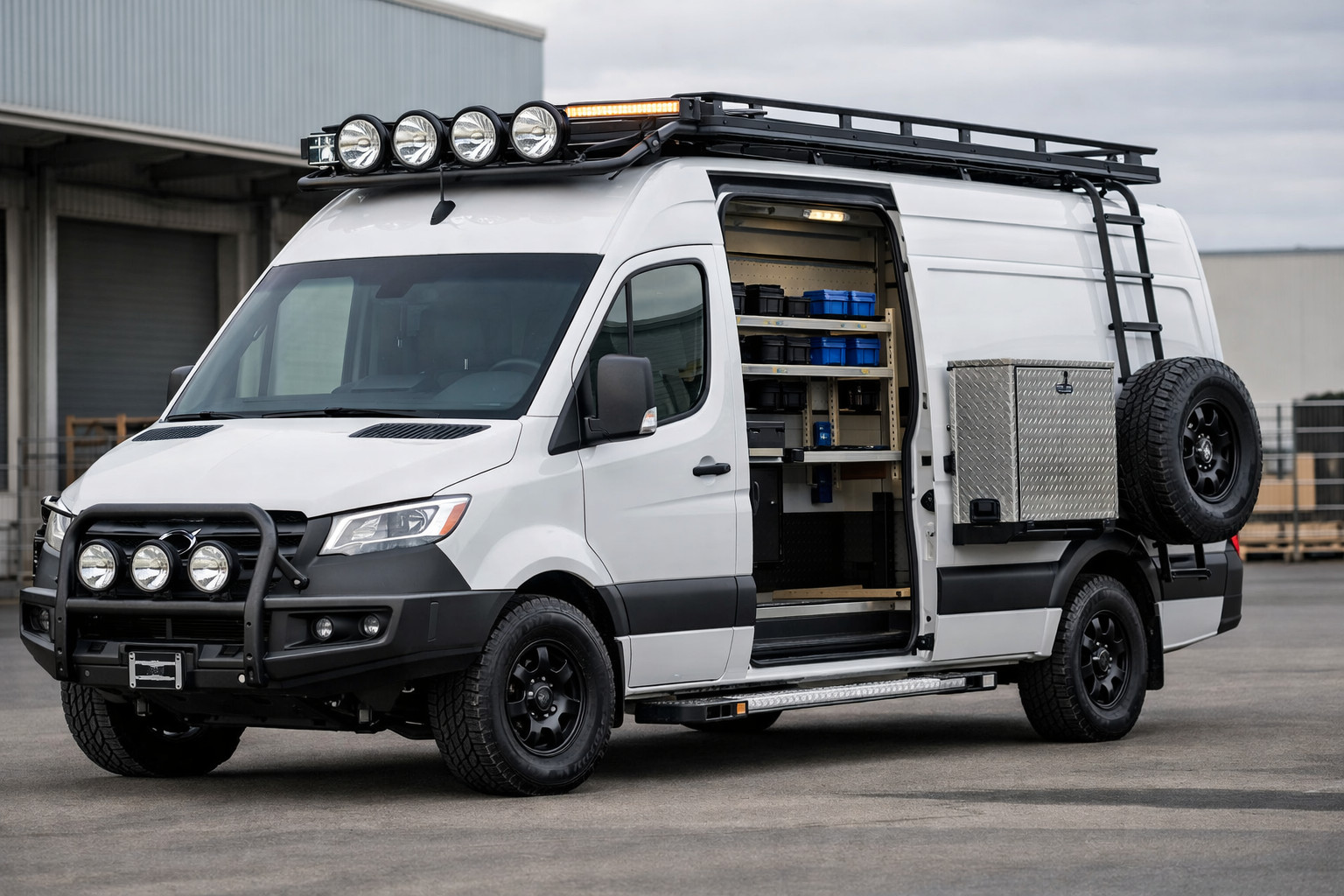 Pachet de modificari Mercedes Sprinter W907/W910 pentru transport comercial