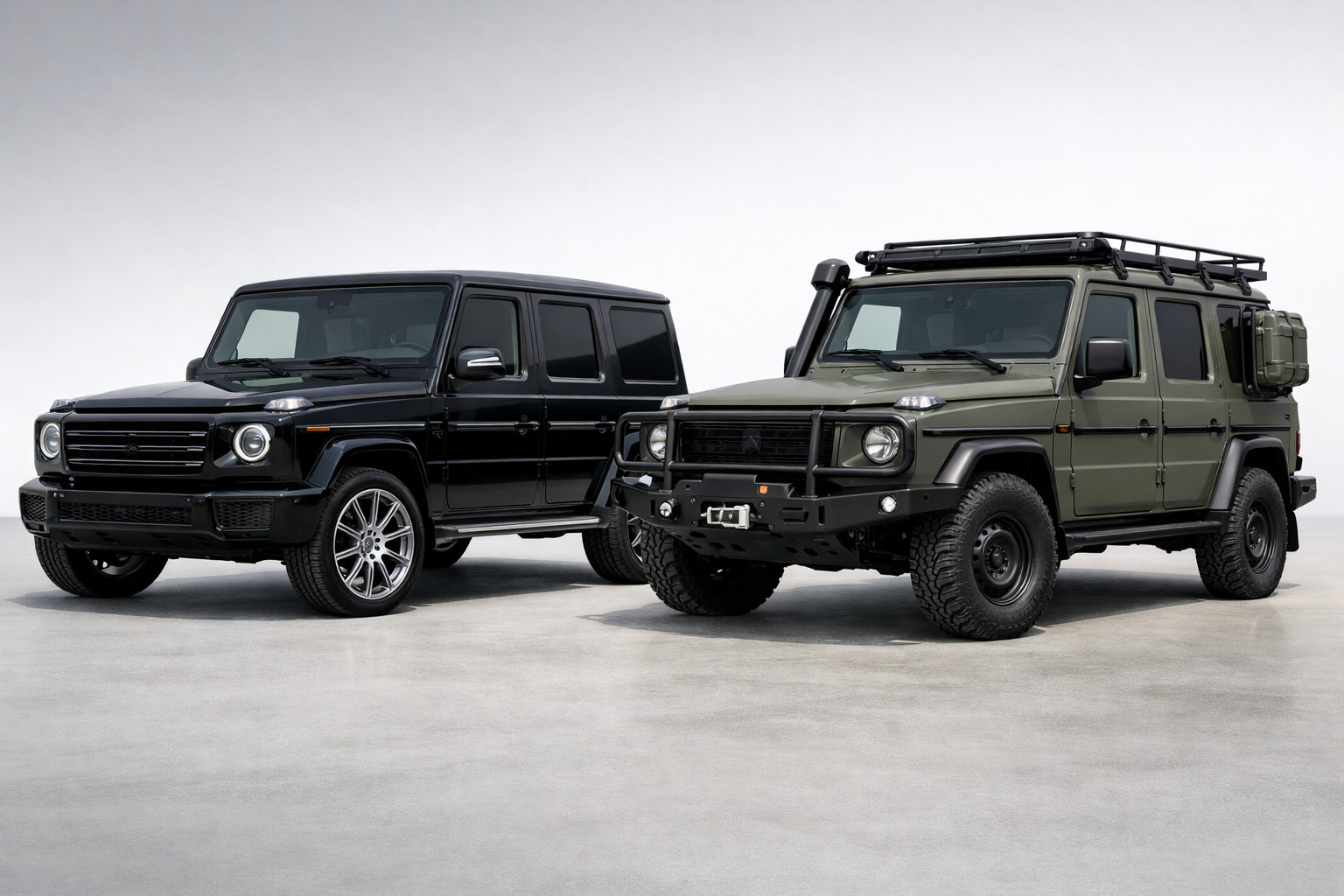Mercedes G-Class W463A vs W464: diferente intre G-Class civil si profesional